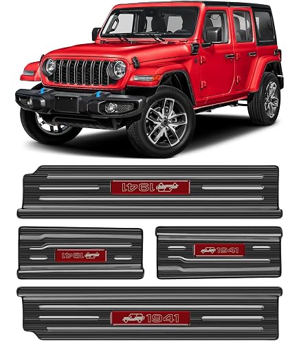 Amazon.com: Mopar 82215395 Stainless Steel Door Sill Guards Jeep